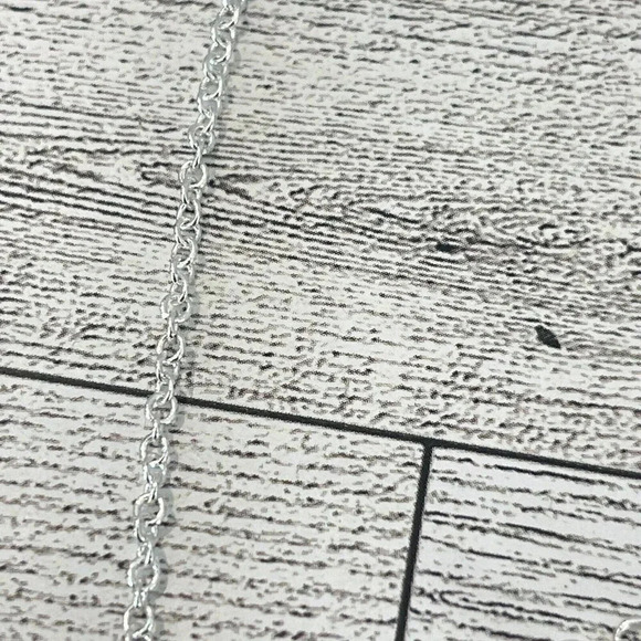 AVON Vintage VTG Signed SAQ Silver Tone Southwest Style Necklace 16-19” - Picture 5 of 10